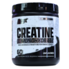 Envase de Creatina Monohidratada de Nutrex, un suplemento dietético sin sabor que ofrece 60 porciones. Este producto está diseñado para mejorar la fuerza y el rendimiento físico, ideal para atletas y entusiastas del fitness. La creatina monohidratada es conocida por sus beneficios en el aumento de masa muscular y la mejora en el rendimiento durante entrenamientos intensos.