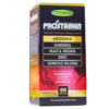 Suplemento nutricional Prostamen en cápsulas, formulado con arginina, ginseng, maca negra, zinc y ginkgo biloba. Cada caja contiene 60 cápsulas y está diseñado para contribuir al mantenimiento de niveles normales de testosterona. Ideal para quienes buscan mejorar su bienestar masculino y energía. Uso oral recomendado.