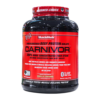 Proteína en polvo Carnivor de MuscleMeds, formulada a partir de aislamiento de proteína de res. Ofrece 350% más concentración que el bistec, ideal para la construcción muscular. Contiene aminoácidos de cadena ramificada y no incluye gelatina. Sabor vainilla caramelo, recomendado para quienes buscan una fuente de proteína efectiva y de alta calidad para el desarrollo muscular.