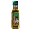 Botella de aceite de oliva virgen extra La Española de 125 ml. Este aceite, elaborado con aceitunas de alta calidad, es ideal para aderezar ensaladas, cocinar y realzar el sabor de diversos platillos. Su característico sabor afrutado y aroma intenso lo convierten en un ingrediente esencial en la cocina mediterránea. Perfecto para quienes buscan opciones saludables y deliciosas.