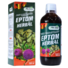 Eptom Herbal es un suplemento natural presentado en botella de 500 ml, diseñado para promover la salud y el bienestar. Contiene una mezcla de ingredientes herbales que apoyan funciones digestivas y hepáticas. Su empaque incluye información detallada sobre sus propiedades y beneficios, ideal para quienes buscan alternativas naturales para mejorar su salud. Perfecto para incorporar en un estilo de vida saludable.