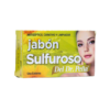 Jabón Sulfurosos Del Dr. Peña, un producto antiséptico, curativo y limpiador, ideal para el cuidado de la piel. Su fórmula ayuda a combatir impurezas y afecciones cutáneas. Presentado en una barra de fácil manejo, es perfecto para uso externo. Ideal para quienes buscan un tratamiento efectivo para mantener la piel saludable y libre de imperfecciones.