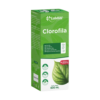 Frasco de clorofila líquida de 500 ml de Labmac, envase verde con diseño moderno. Ideal para complementar la dieta y ofrecer beneficios antioxidantes y digestivos. Contiene información sobre su uso recomendado y certificaciones de calidad. Perfecto para quienes buscan un suplemento natural.