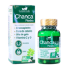 Suplemento nutricional Chanca Piedra de Green Life en cápsulas, que incluye ingredientes como chancapiedra, cola de caballo, uña de gato, y vitaminas C y D. Presentado en un frasco verde de 60 cápsulas, este producto es ideal para quienes buscan apoyo en la salud urinaria y del sistema inmunológico. Además, contiene calcio y es soluble, facilitando su absorción. Perfecto para complementar una dieta equilibrada.