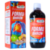 Imagen de Formu Bhron, un suplemento líquido de 500 ml de la marca Más Salud, diseñado para promover la salud respiratoria. La etiqueta destaca sus ingredientes naturales y beneficios, enfocándose en el apoyo al sistema respiratorio. Ideal para quienes buscan mejorar su bienestar pulmonar y fortalecer su salud de manera natural.