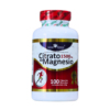 Suplemento de Citrato de Magnesio 1500 mg en cápsulas blandas, ideal para mejorar la salud muscular y el bienestar general. Presenta 100 cápsulas por frasco, formulado para una absorción óptima. Aporta propiedades que ayudan a reducir la fatiga y mejorar el rendimiento físico. Perfecto para deportistas y personas activas que buscan complementar su dieta.