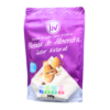 Paquete de 300 gramos de bebida de almendra en polvo sabor natural. Ideal para preparar una alternativa láctea sin lactosa, rica en nutrientes y fácil de usar en diversas recetas, como batidos y postres. Contiene ingredientes naturales y es apta para veganos. Perfecta para quienes buscan opciones saludables y deliciosas.