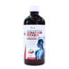 Botella de Citrato de Potasio, suplemento líquido ideal para el consumo diario. Este producto ayuda a mantener el equilibrio electrolítico y apoya la función muscular y nerviosa. Presentado en formato de 500 ml, es fácil de incorporar en la dieta diaria. Su fórmula está diseñada para promover la salud general y el bienestar. Ideal para personas activas y atletas que buscan mejorar su rendimiento y recuperación.