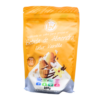 Paquete de 300 gramos de bebida de almendra sabor vainilla en polvo, ideal para preparar una deliciosa bebida vegetal. Este producto es una alternativa saludable a la leche, fácil de disolver y con un rendimiento de 1.5 litros. Perfecto para quienes buscan opciones lácteas sin lactosa o veganas. Ideal para batidos, café o como complemento en recetas.