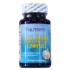 Suplemento de aceite de ajo Nutrifit, fórmula extra fuerte de 1500 mg. Contiene 100 cápsulas de liberación rápida. Apoya la salud del corazón y ayuda a mantener niveles saludables de colesterol. Ideal para quienes buscan beneficios naturales del ajo en su dieta.