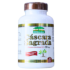 Frasco de Cápsulas de Cáscara Sagrada de 250 mg, de la marca Herbalmax, que contiene 100 cápsulas. Este producto natural está diseñado para regular el tránsito intestinal y promover la salud digestiva. Ideal para quienes buscan un apoyo en su bienestar intestinal.