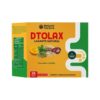 Caja de Dtolax, un laxante natural de la marca Natural Factors. Contiene 36 dosis y está formulado con hierbas y semillas naturales. Su sabor es a fruta, lo que lo hace más agradable al consumir. Ideal para quienes buscan una opción natural para mejorar la salud digestiva.
