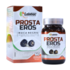 Suplemento Prosta Eros de Labmac, que contiene maca negra, presentado en un frasco de 60 cápsulas. Este producto está diseñado para potenciar el poder sexual, mejorar la función eréctil y contribuir a la salud de la próstata. Ideal para hombres que buscan un apoyo natural en su bienestar sexual y prostático.