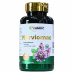 Suplemento Nerviomac de Labmac, formulado con ingredientes naturales para ayudar en la reducción de la ansiedad e inducir el sueño. Contiene 100 tabletas de 500 mg cada una, ideal para quienes buscan un alivio natural del estrés y mejorar la calidad del descanso. Perfecto para complementar un estilo de vida saludable.