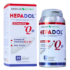 Suplemento Hepadol de American Natural, que contiene silimarina y coenzima Q10. Este producto incluye complejo B con vitaminas B3 y B6, diseñado para apoyar la salud hepática. Presentado en un envase de 50 cápsulas, ideal para quienes buscan mejorar su bienestar.