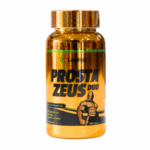Suplemento dietético Prosta Zeus Duo de Labmac, diseñado para el bienestar prostático. Cada frasco contiene 500 mg de extracto de saw palmetto, un ingrediente conocido por sus propiedades beneficiosas para la salud masculina. Ideal para hombres que buscan mejorar su salud prostática y apoyar el funcionamiento del sistema urinario. Envase con diseño atractivo y fácil de usar.