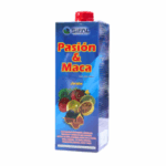 Jugo de Pasión y Maca en envase de cartón de 1 litro, marca SiFAL. Este jarabe combina los beneficios de la fruta de la pasión y la maca, conocido por sus propiedades energéticas y nutritivas. Ideal para incluir en batidos, postres o como bebida refrescante. Atractivo diseño que destaca los ingredientes naturales y saludables. Perfecto para quienes buscan un impulso de energía y bienestar.