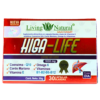 Suplemento alimenticio Higa-Life de Living Natural, en presentación de 30 cápsulas blandas. Contiene 1000 mg de Coenzima Q10, Omega 6, Cardo Mariano y vitaminas B1, B2, B6, B12 y E. Ideal para mejorar la salud y bienestar general. Se recomienda una cápsula al día.