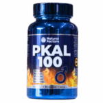 Suplemento PKAL 100 de Natural Factors en frasco de 60 cápsulas. Fórmula diseñada para mejorar el rendimiento masculino, aumentar la energía y apoyar la salud sexual. Contiene ingredientes naturales que promueven la vitalidad y el bienestar general. Ideal para quienes buscan un impulso en su actividad física y mental.