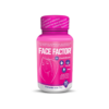 Suplemento Face Factor con zinc, diseñado para el cuidado de la piel. Contiene 90 cápsulas que ayudan a mejorar la salud facial y protegen contra el daño ambiental. Ideal para quienes buscan una piel más radiante y saludable.