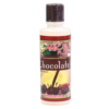Botella de extracto de chocolate Orgánico Plus, ideal para repostería y bebidas. Contiene ingredientes naturales que aportan sabor y aroma a tus recetas. Perfecto para quienes buscan opciones saludables y deliciosas en la cocina.