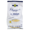 Paquete de crema no láctea Premier Fit de 1 kg, ideal para quienes buscan una alternativa sin lactosa. Presenta un diseño atractivo con una taza de café en la parte frontal y una flor. Perfecto para añadir un sabor cremoso a bebidas calientes y frías. Ideal para dietas veganas y personas con intolerancia a la lactosa.