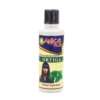 Botella de 120 ml de shampoo Canice Plus con extracto de ortiga, diseñado para el cuidado del cabello. El producto promete fortalecer el cabello y promover su crecimiento natural. Presenta un etiquetado atractivo con imagen de mujer y la frase 