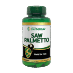 Suplemento de saw palmetto de Herbalmax, diseñado especialmente para hombres. Presentado en un frasco de 90 cápsulas suaves, este producto se utiliza comúnmente para apoyar la salud prostática y el bienestar general. Ideal para quienes buscan una opción natural para mejorar su salud masculina.