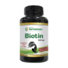 Suplemento de Biotina de Nature's Herbalmax, 500 mg, diseñado para mejorar la salud del cabello, piel y uñas. Envase de 60 g que contiene 130 tabletas. Ideal para quienes buscan fortalecer su belleza natural desde adentro.