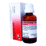 Frasco de solución oral Dr. Reckeweg R42, que contiene 10 g de camomila en forma de gotas. El producto está diseñado para el tratamiento de diversas afecciones, respaldado por la homeopatía. La presentación incluye un envase de vidrio con tapa dosificadora y una caja que proporciona información sobre su uso y dosificación. Ideal para quienes buscan alternativas naturales para el bienestar.