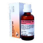 Bote de solución homeopática Dr. Reckeweg R46 con etiqueta informativa. Este producto contiene 90 g de solución con ingredientes activos como el Phosphorus D12 y Lithium carbonicum. Utilizado para tratar diversas afecciones, es un remedio natural en la homeopatía. La presentación incluye un envase de vidrio oscuro para proteger su contenido. Ideal para quienes buscan alternativas terapéuticas.